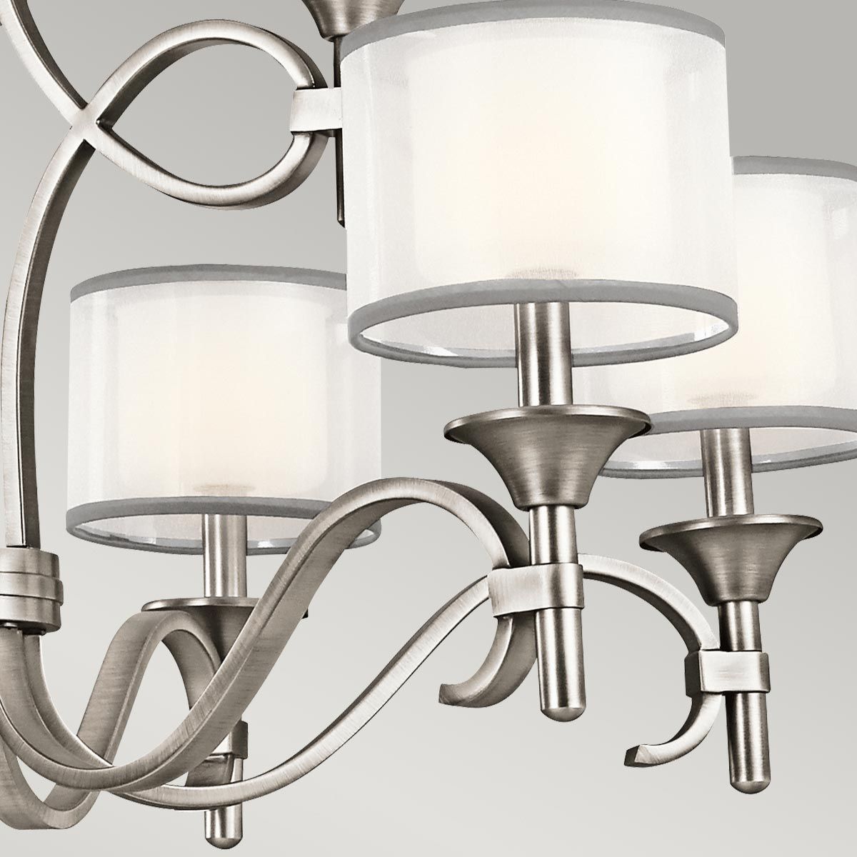 Lacey 9 Light Chandelier Antique Pewter - KL-LACEY9-AP