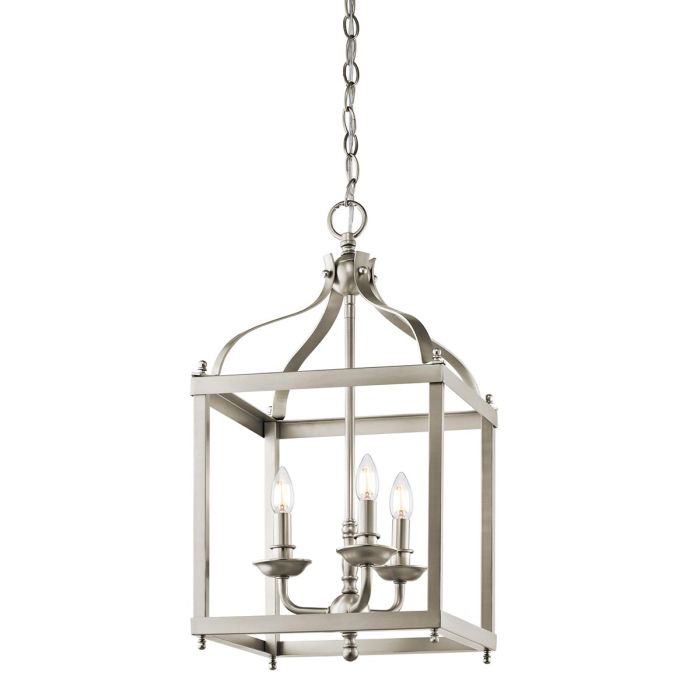 Larkin 3 Light Medium Pendant Brushed Nickel - KL-LARKIN-P-M-NI