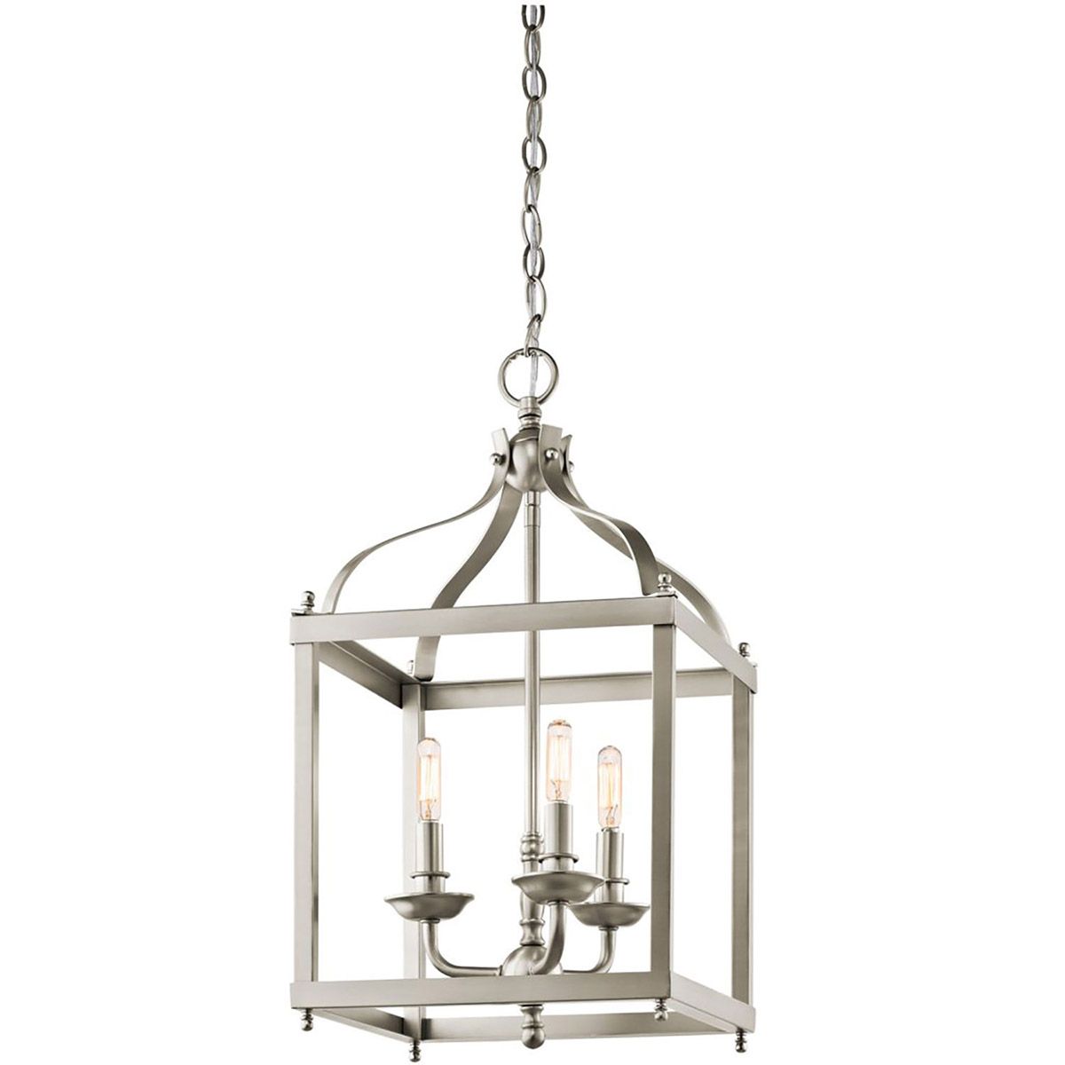 Larkin 3 Light Medium Pendant Brushed Nickel - KL-LARKIN-P-M-NI