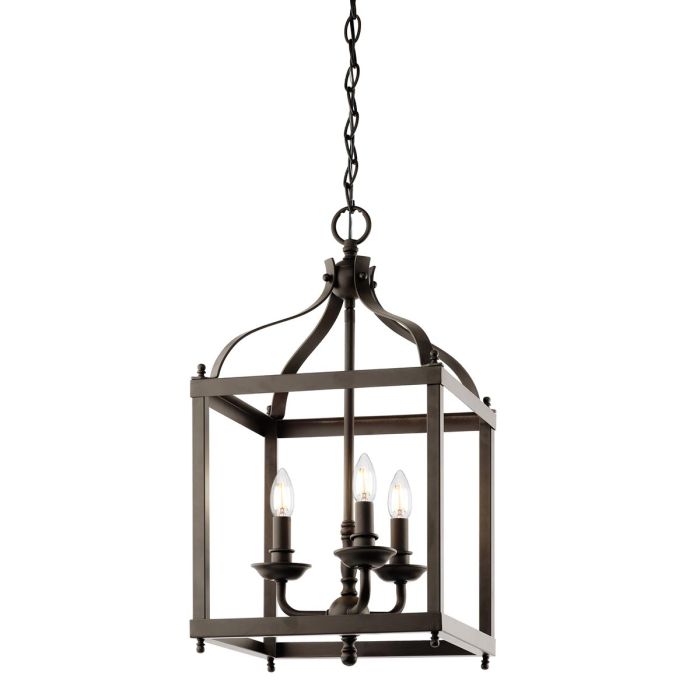 Larkin 3 Light Medium Pendant Olde Bronze - KL-LARKIN-P-M-OZ