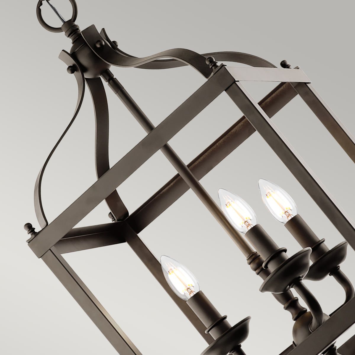 Larkin 3 Light Medium Pendant Olde Bronze - KL-LARKIN-P-M-OZ