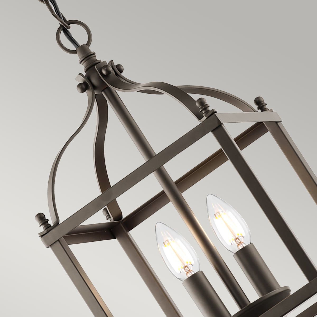 Larkin 2 Light Small Pendant Olde Bronze - KL-LARKIN-P-S-OZ