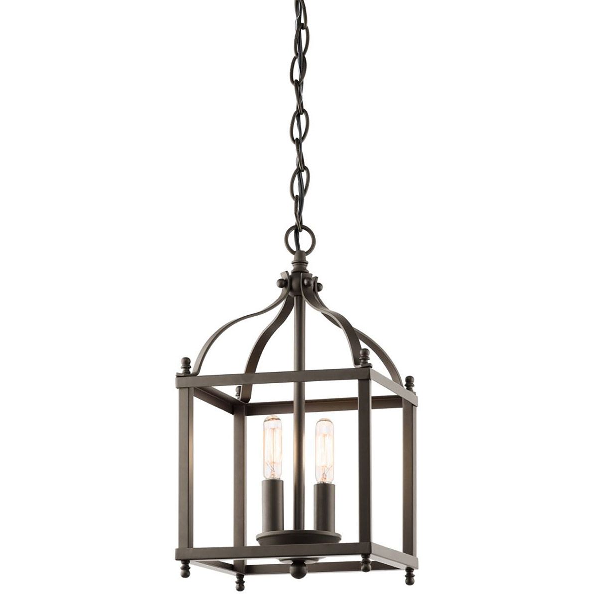 Larkin 2 Light Small Pendant Olde Bronze - KL-LARKIN-P-S-OZ