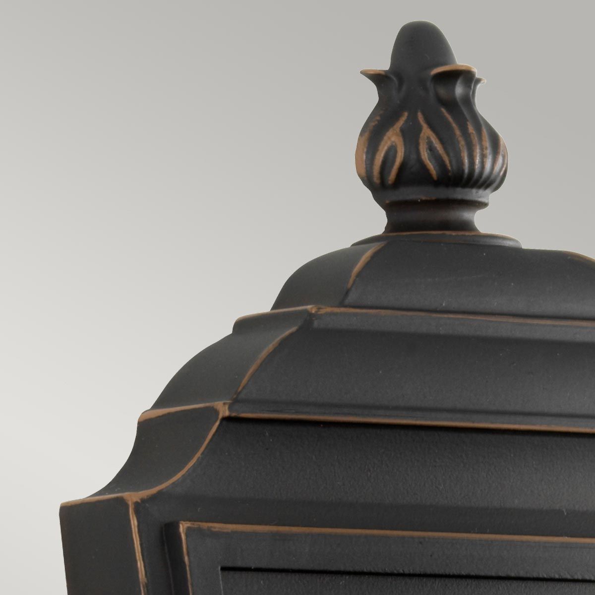 Luverne Small Wall Lantern Rubbed Bronze - KL-LUVERNE2-S