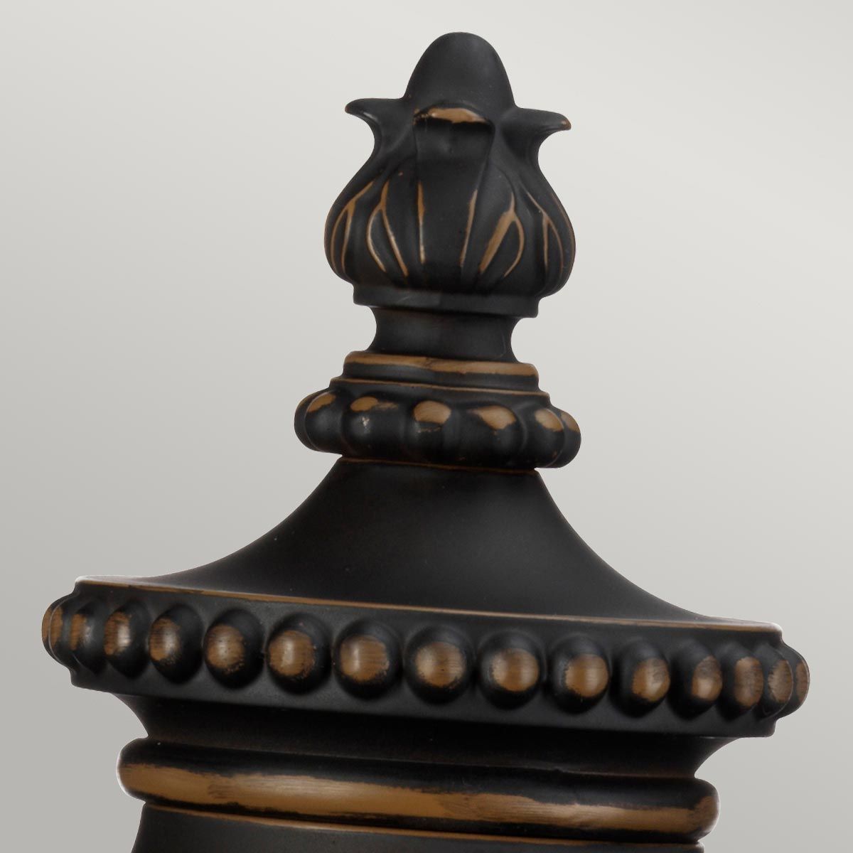 Luverne Medium Pedestal Light Rubbed Bronze - KL-LUVERNE3-M