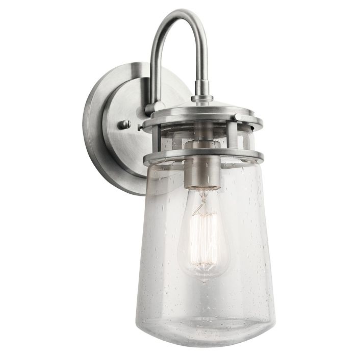 Lyndon Medium Wall Lantern Brushed Aluminum - KL-LYNDON2-M-BA