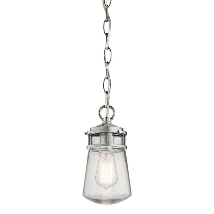 Lyndon Small Chain Lantern Brushed Aluminum - KL-LYNDON8-S-BA