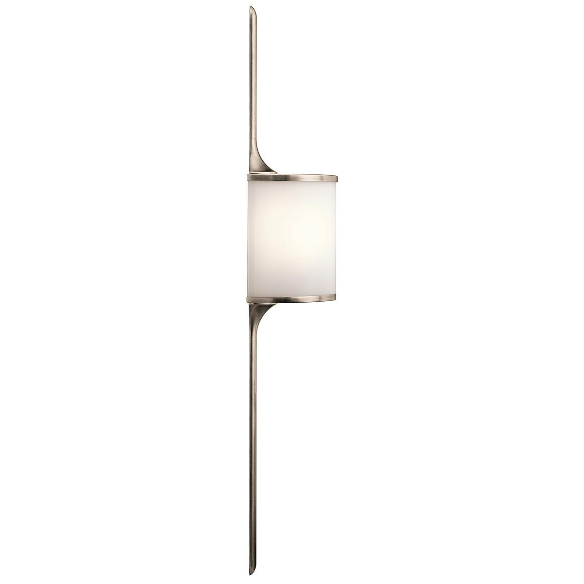 Mona 2 Light Large Wall Light Classic Pewter - KL-MONA-L-CLP