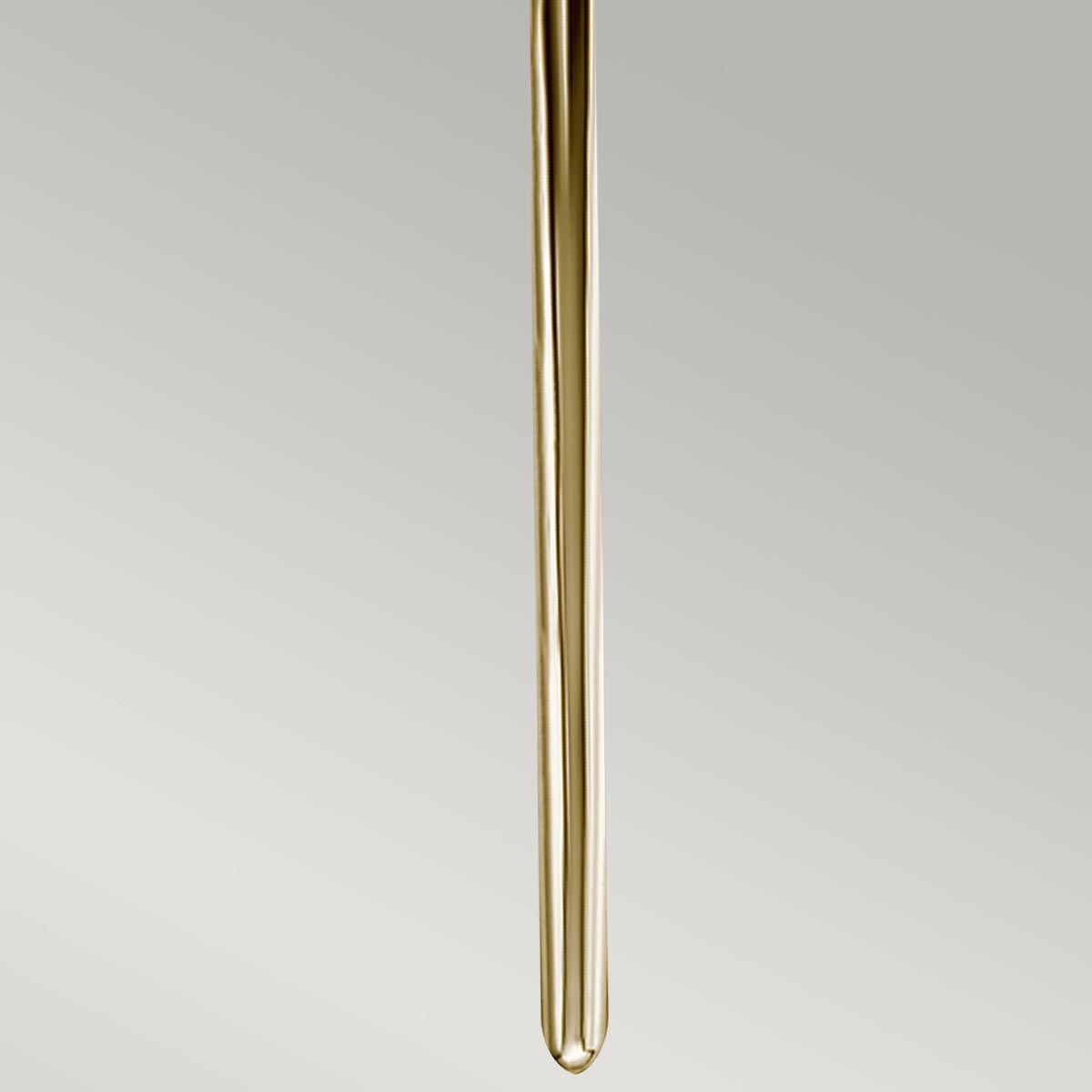 Mona 2 Light Large Wall Light Polished Brass - KL-MONA-L-PB