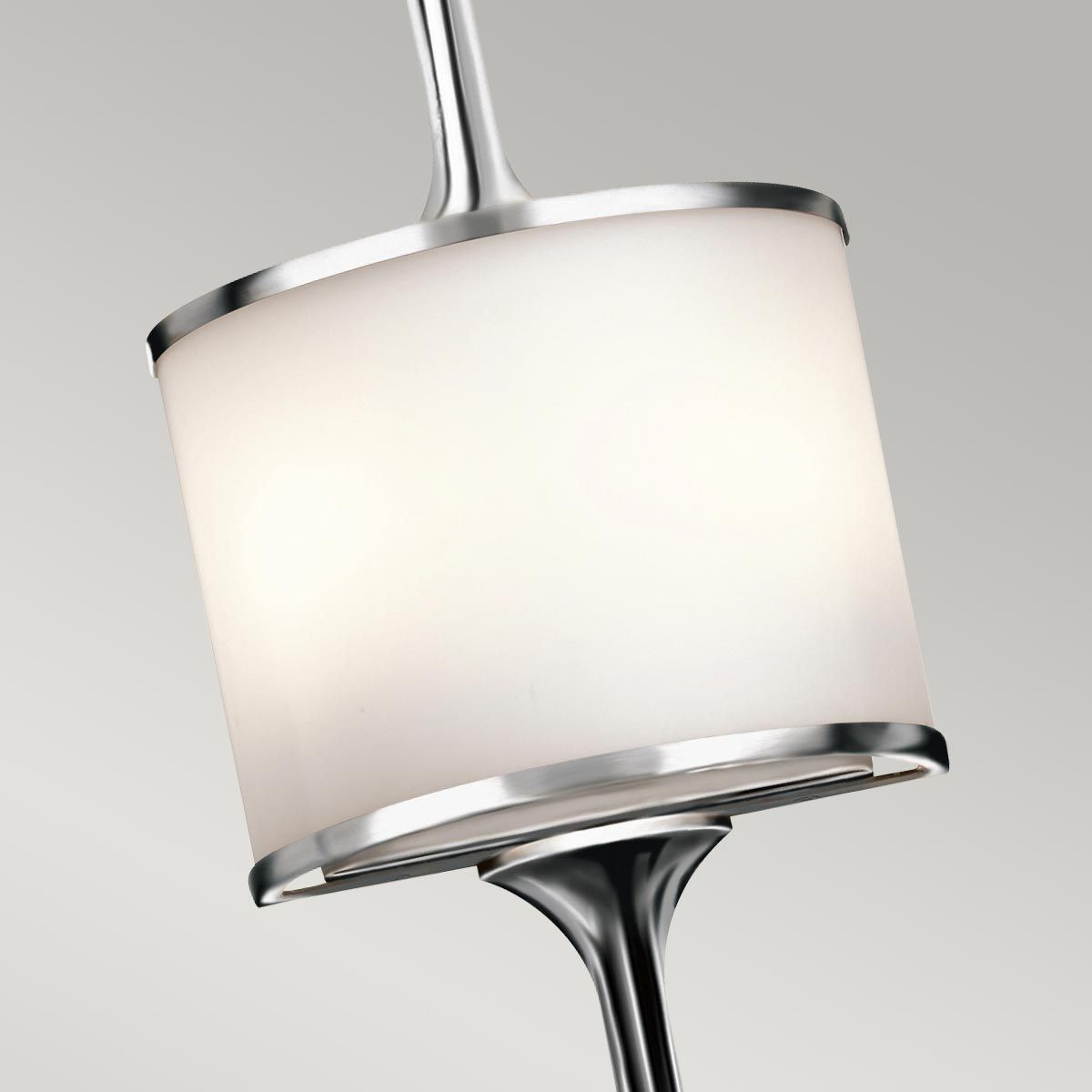 Mona 2 Light Large Wall Light Polished Chrome - KL-MONA-L-PC