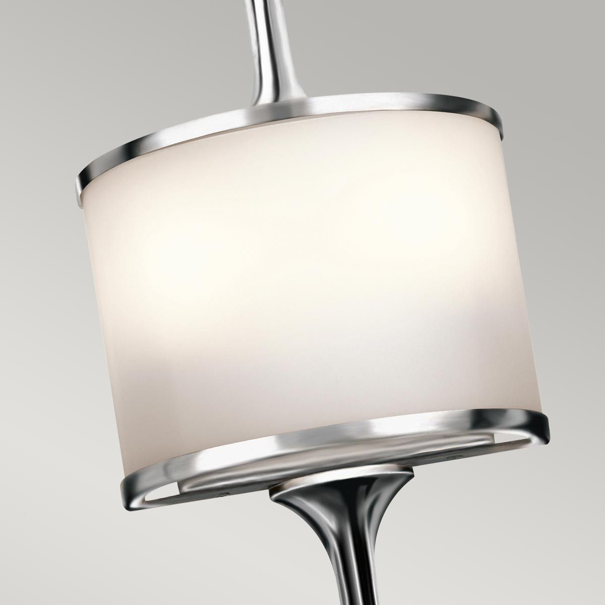 Mona 2 Light Small Wall Light Polished Chrome - KL-MONA-S-PC