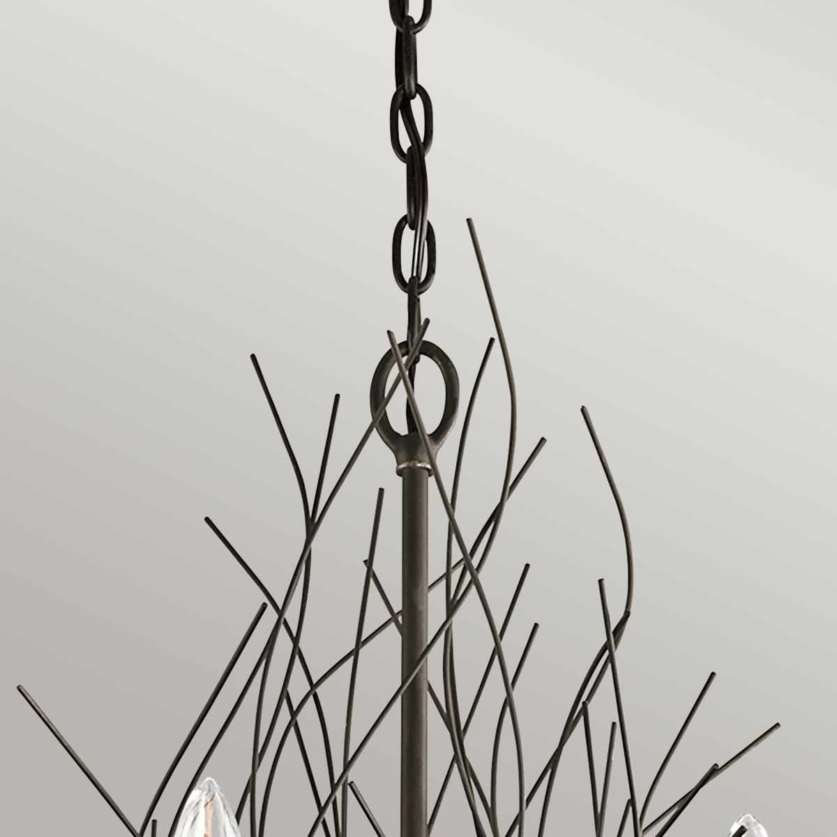 Organique 6 Light Chandelier Olde Bronze - KL-ORGANIQUE6