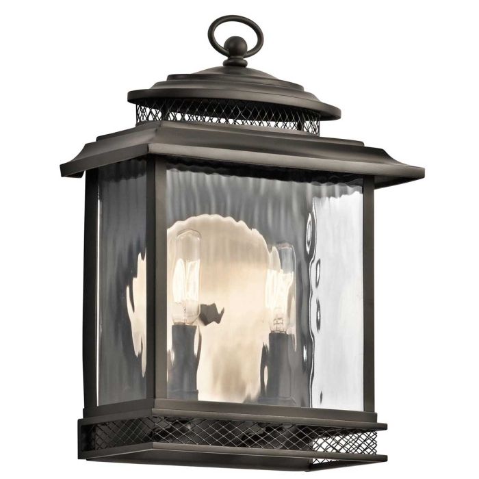 Pettiford 2 Light Wall Lantern Olde Bronze - KL-PETTIFORD-M