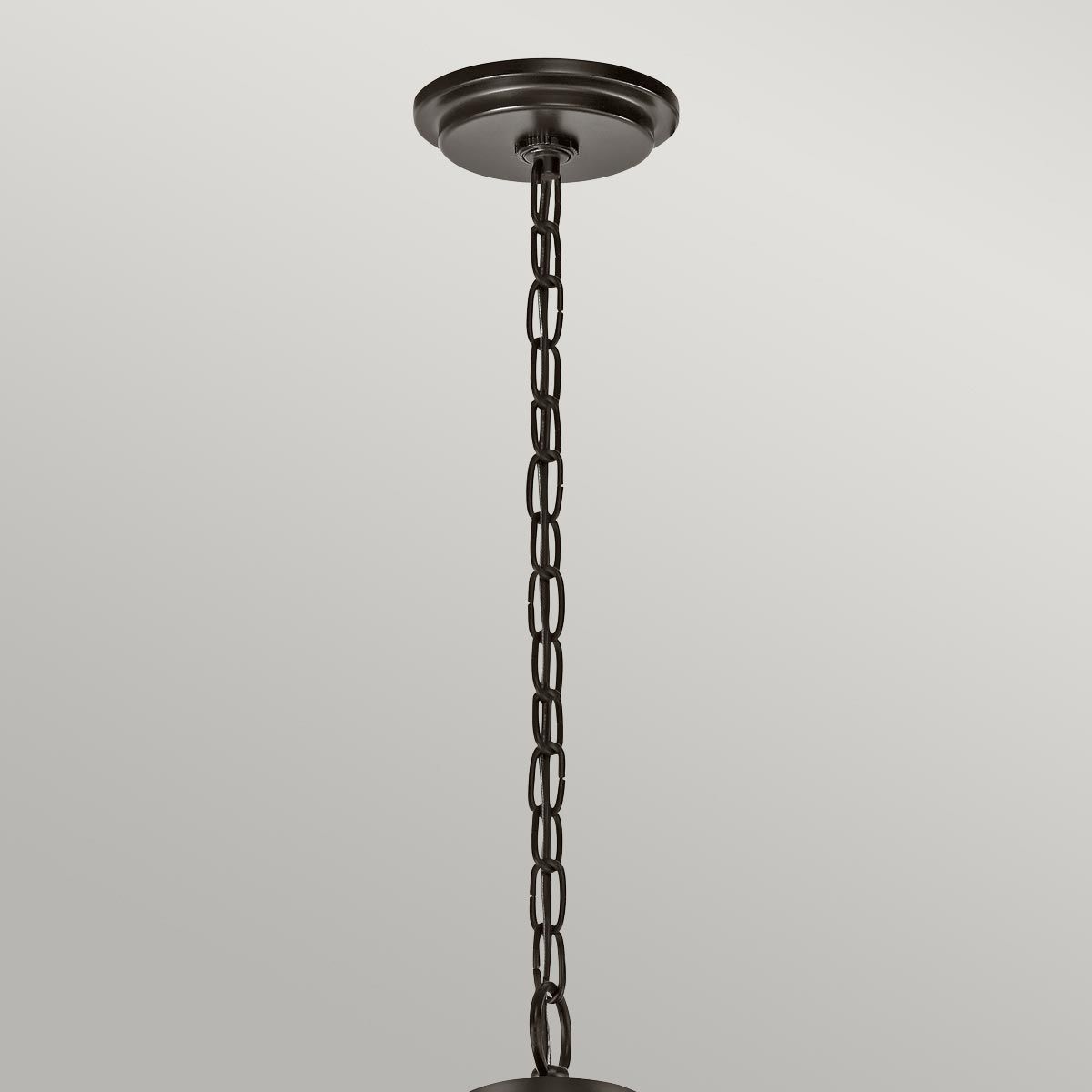 Piper 6 Light Pendant Espresso & Chrome - KL-PIPER-6P