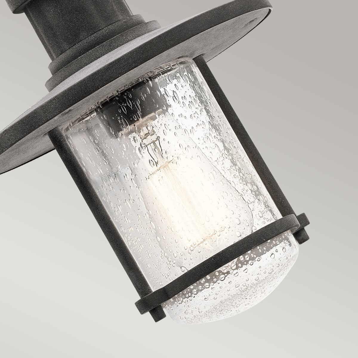 Riverwood Chain Lantern Weathered Zinc - KL-RIVERWOOD8-M