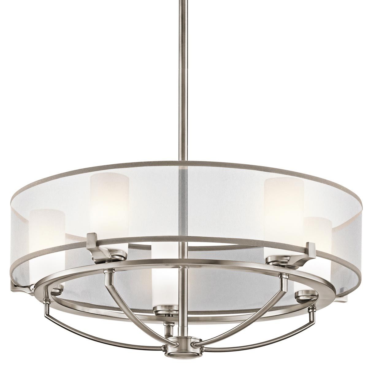 Saldana LED 5 Light Chandelier 3W 3000K Classic Pewter - KL-SALDANA5