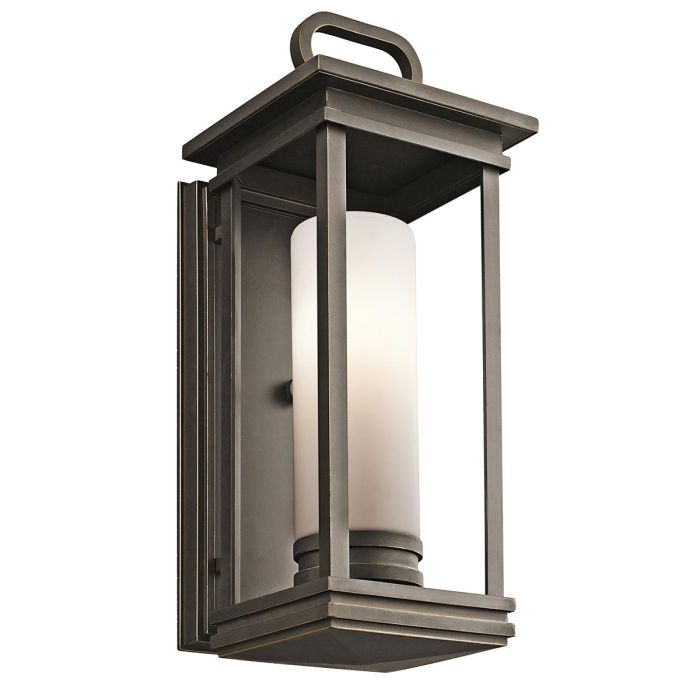 South Hope Medium Wall Lantern Rubbed Bronze - KL-SOUTH-HOPE-M