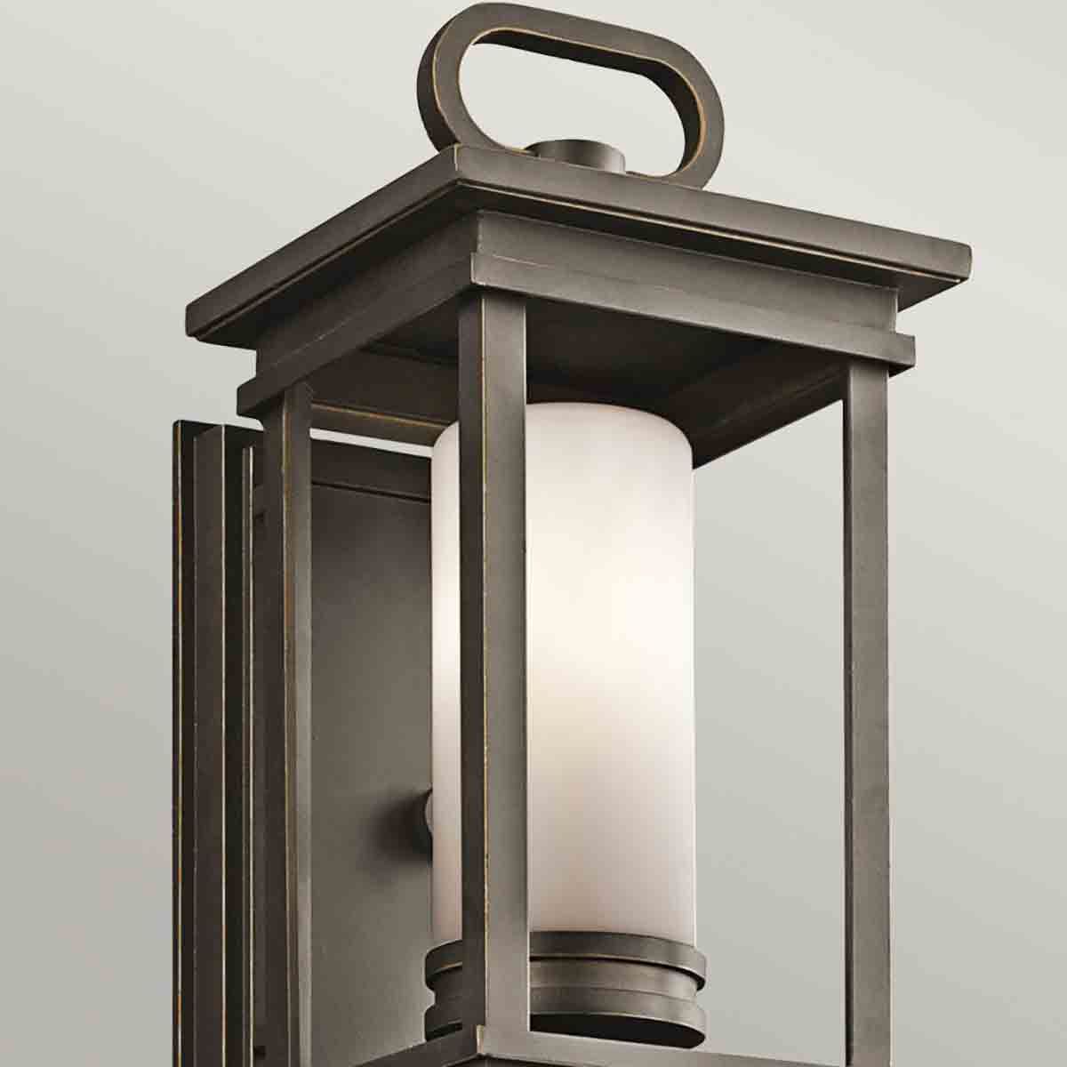 South Hope Small Wall Lantern Rubbed Bronze - KL-SOUTH-HOPE-S