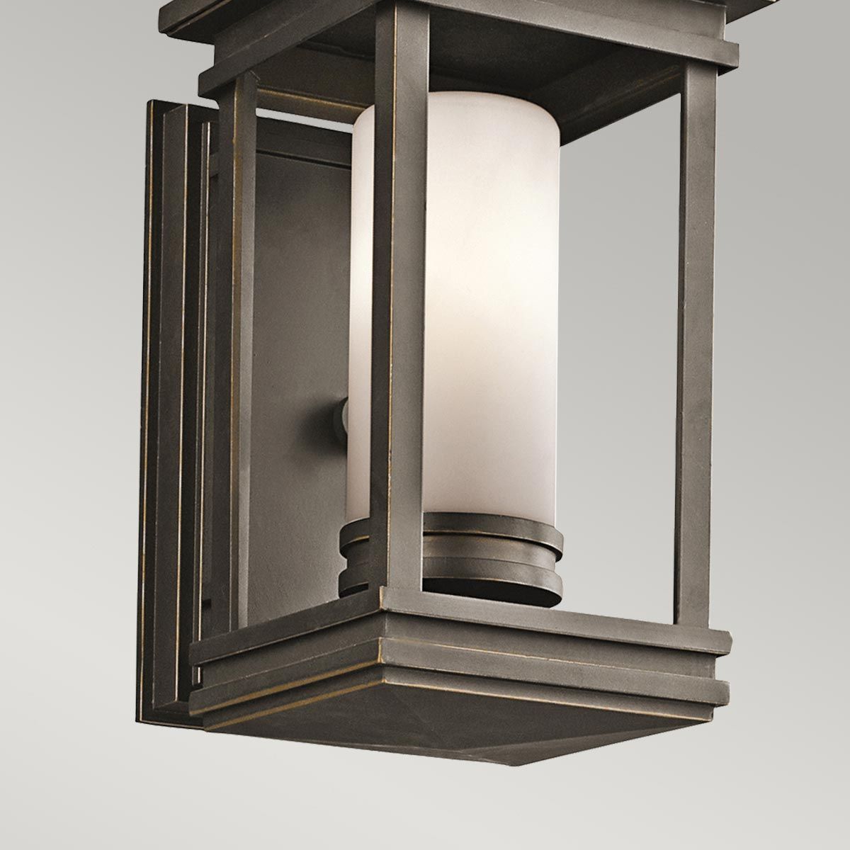 South Hope Small Wall Lantern Rubbed Bronze - KL-SOUTH-HOPE-S