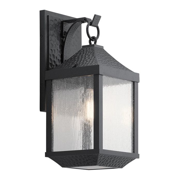 Springfield Medium Wall Lantern Distressed Black - KL-SPRINGFIELD-M