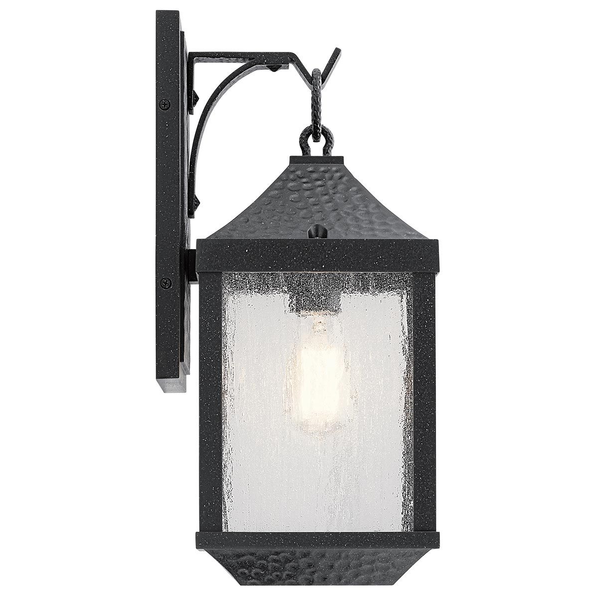 Springfield Medium Wall Lantern Distressed Black - KL-SPRINGFIELD-M