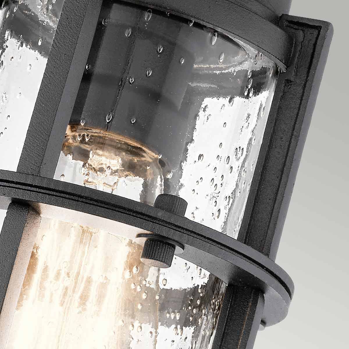 Suri Ceiling Lantern Textured Black - KL-SURI-F