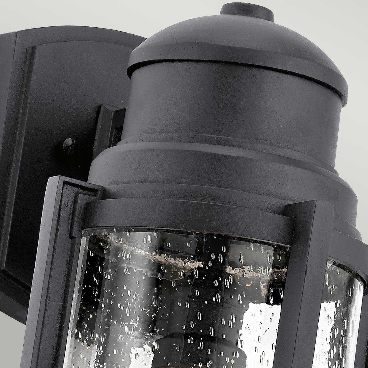 Suri Large Wall Lantern Textured Black - KL-SURI-L