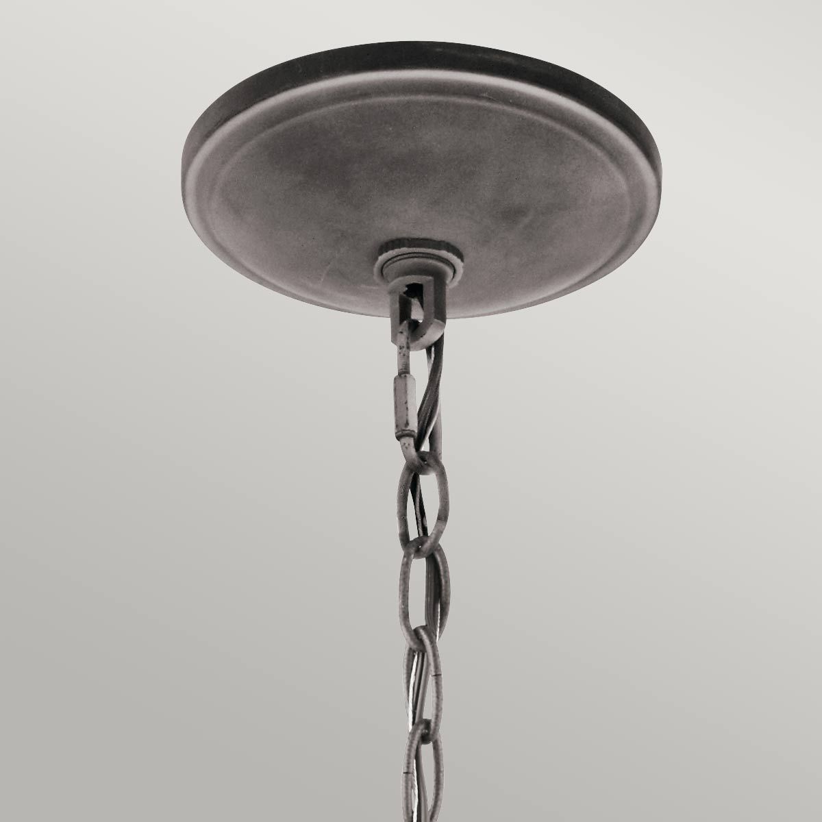 Taulbee 6 Light Chandelier Weathered Zinc - KL-TAULBEE6