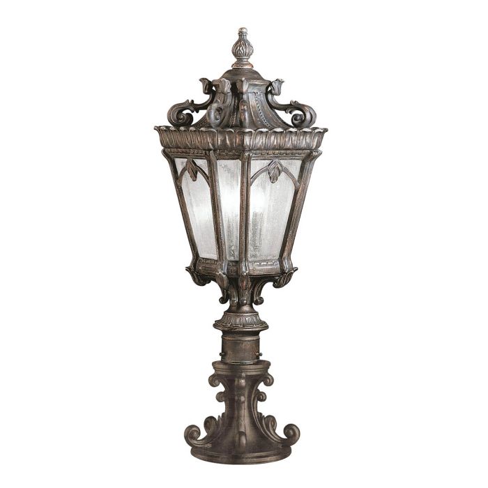 Tournai 2 Light Large Pedestal Light Londonderry - KL-TOURNAI3-L