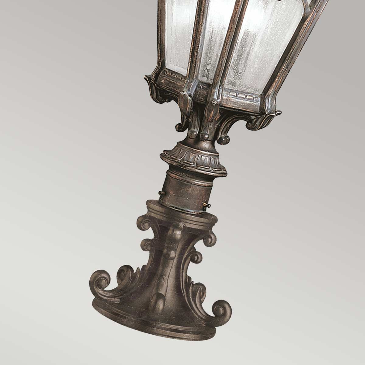 Tournai 2 Light Large Pedestal Light Londonderry - KL-TOURNAI3-L