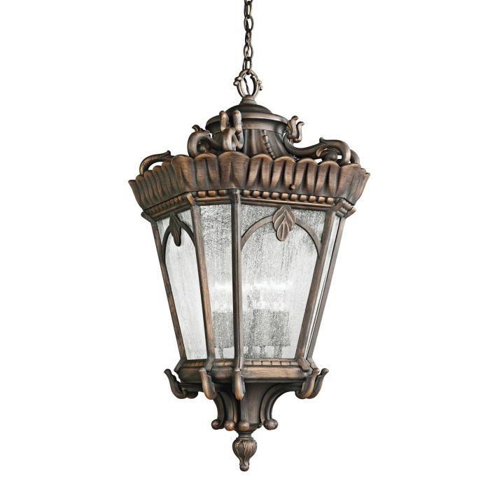 Tournai 3 Light Extra Large Chain Lantern Londonderry - KL-TOURNAI8-XL