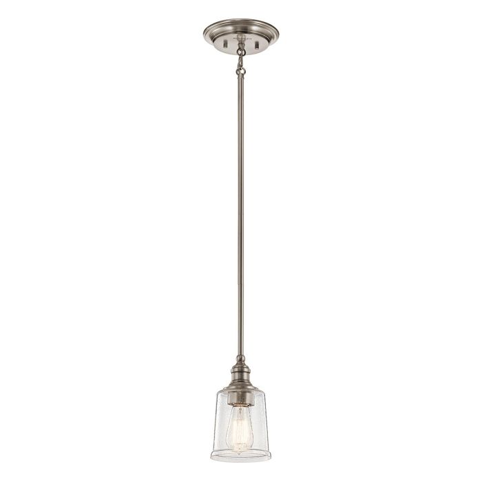 Waverly 1 Light Mini Pendant Classic Pewter - KL-WAVERLY-MP-CLP