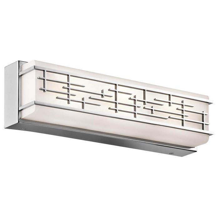 Zolon Medium LED Vanity Light Chrome - KL-ZOLON-M-BATH