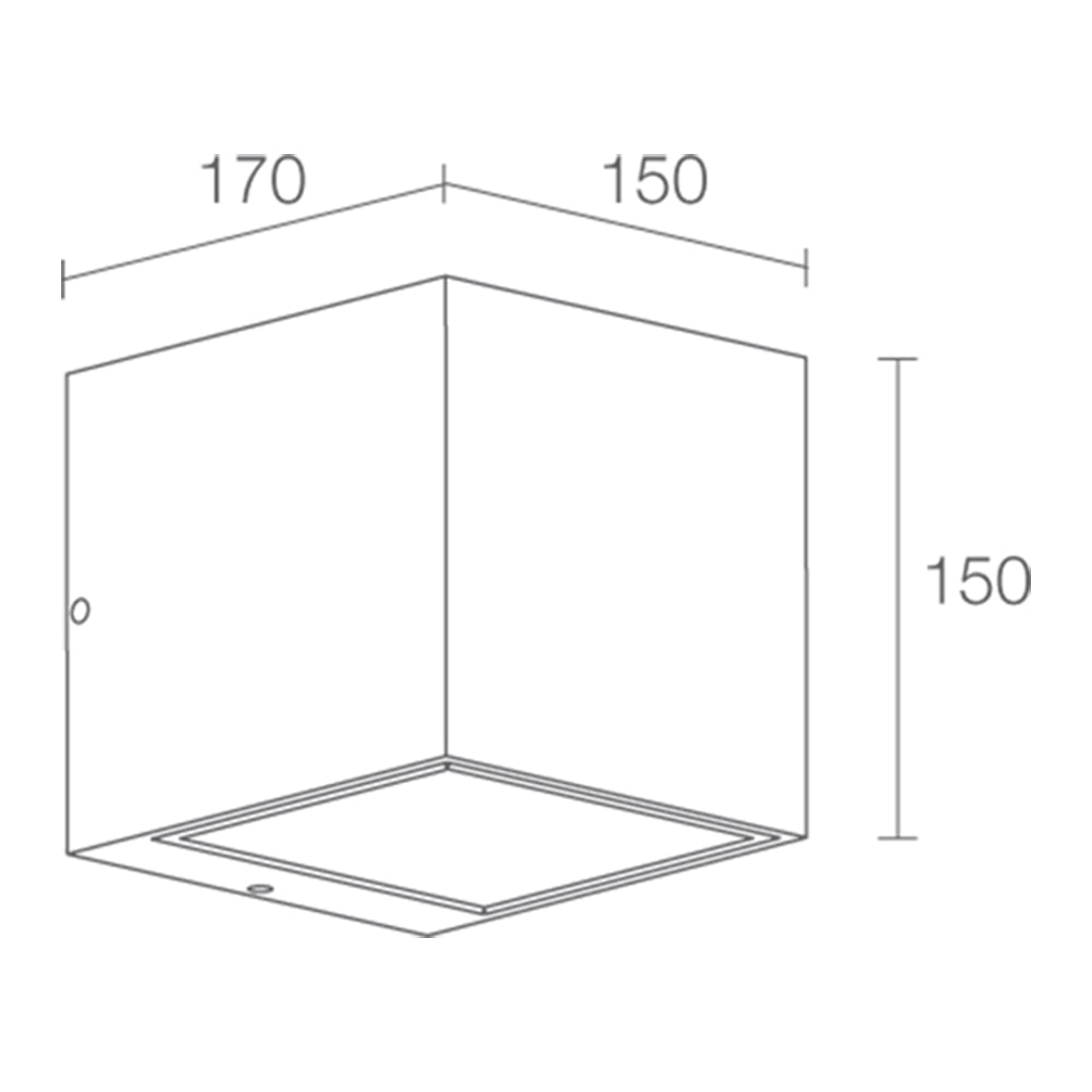 Buy Up / Down Wall Lights Australia Kocca 3.2 Up & Down Wall 10 Lights Double Beams 21W Optics Aluminium - KA3210