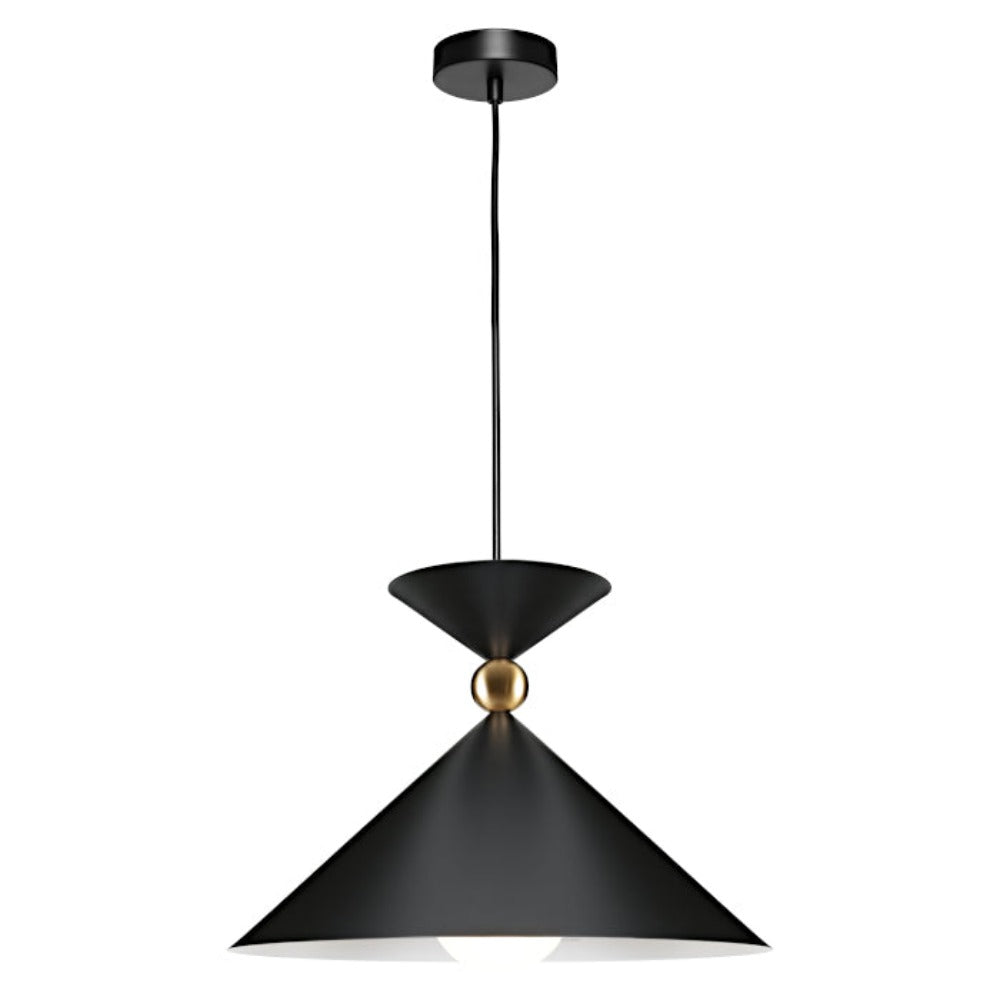 Buy Pendant Lights Australia Krissy Large Pendant Light Black - KRISS1PLBLK