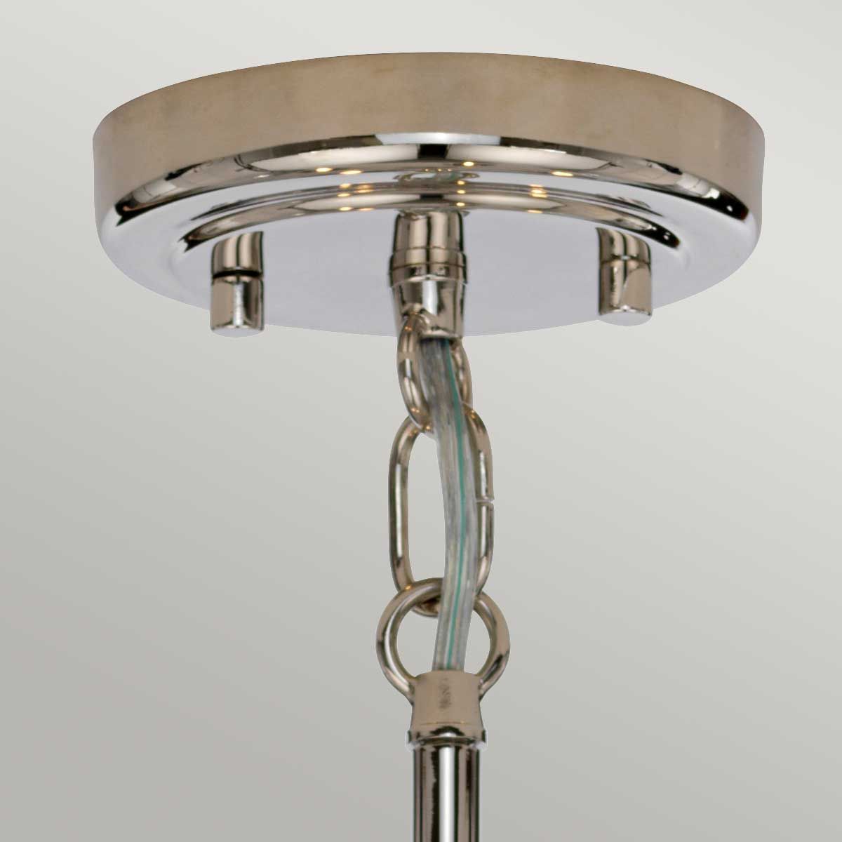 Kula 5 Light Chandelier Polished Nickel - KULA5