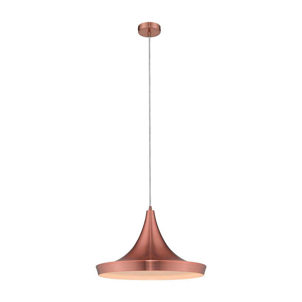 Buy Pendant Lights Australia Laya Pendant Light W460mm Brushed Copper Metal - 31406