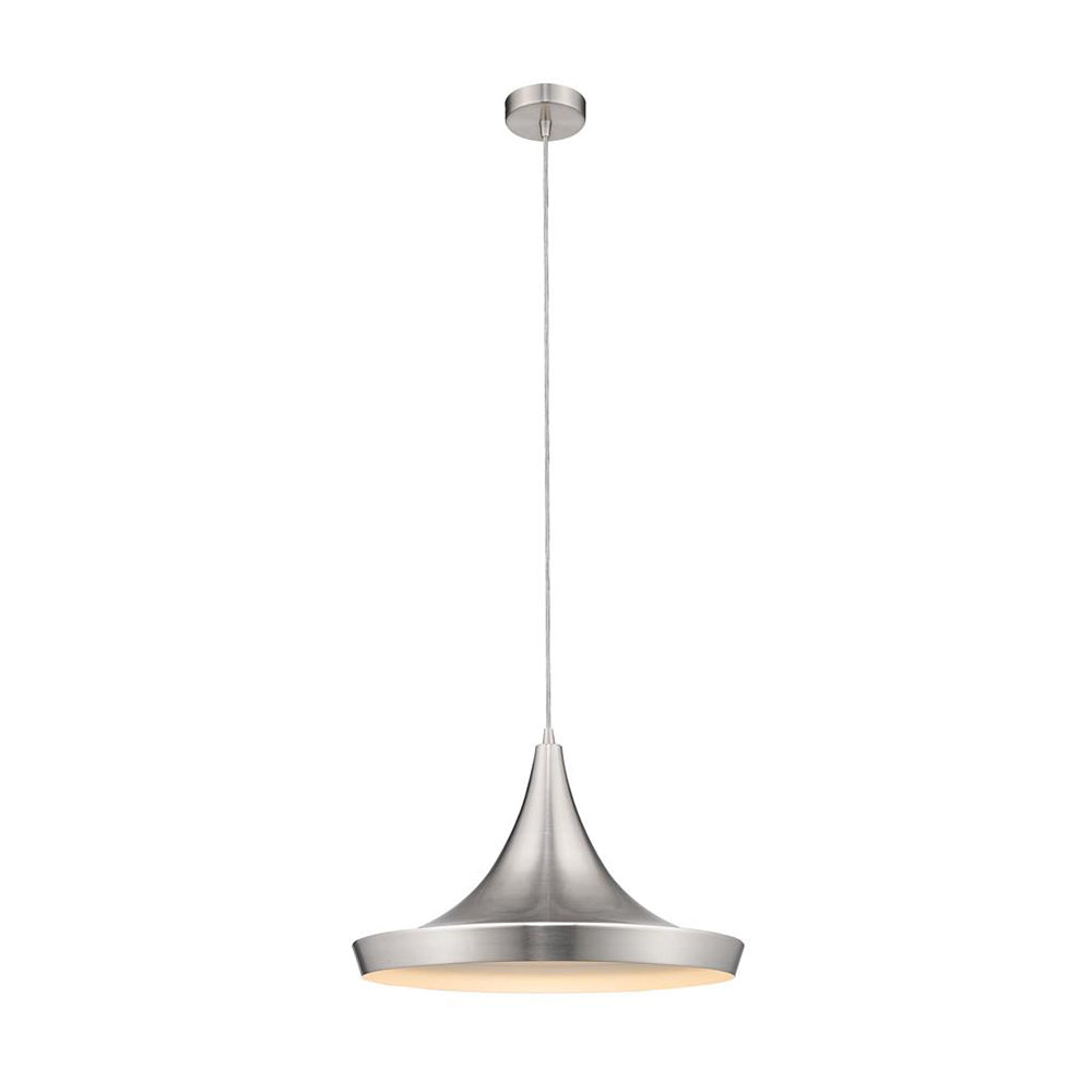 Buy Pendant Lights Australia Laya Pendant Light W460mm Brushed Nickel Metal - 31407