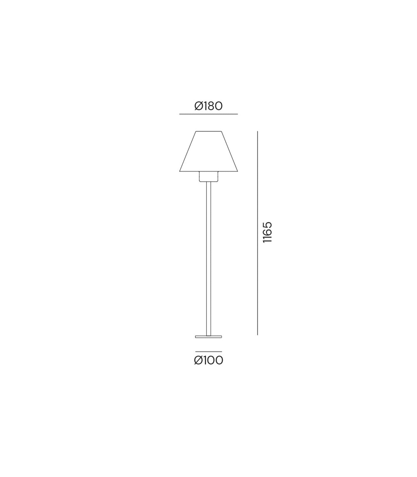 Fiordo Large Bollard Light Copper & Brass - IL.261.12.OR