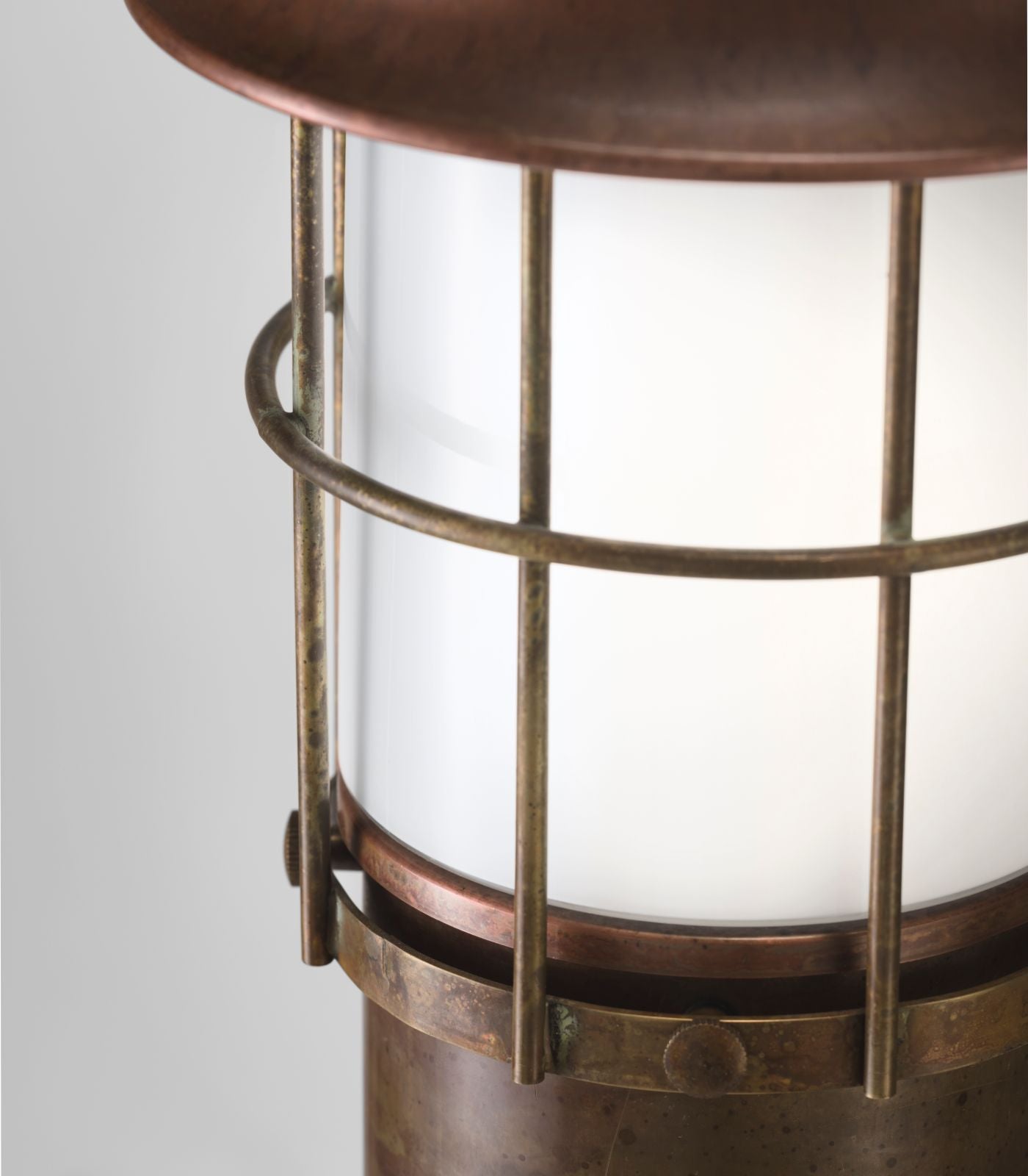 Garden 260mm Outdoor Bollard Light Frosted - IL.245.41.ORB