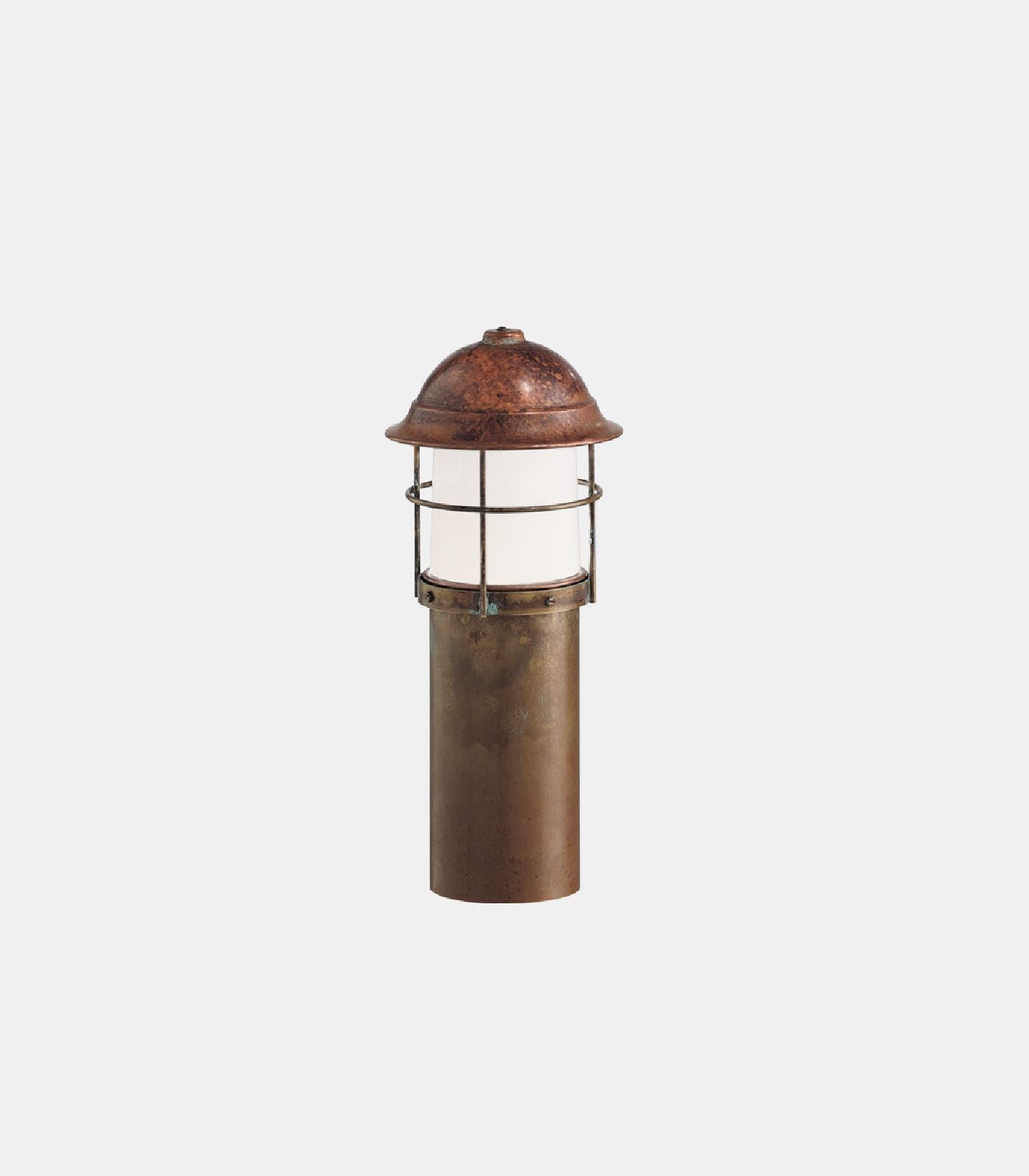 Garden 340mm Outdoor Bollard Light Frosted - IL.245.42.ORB