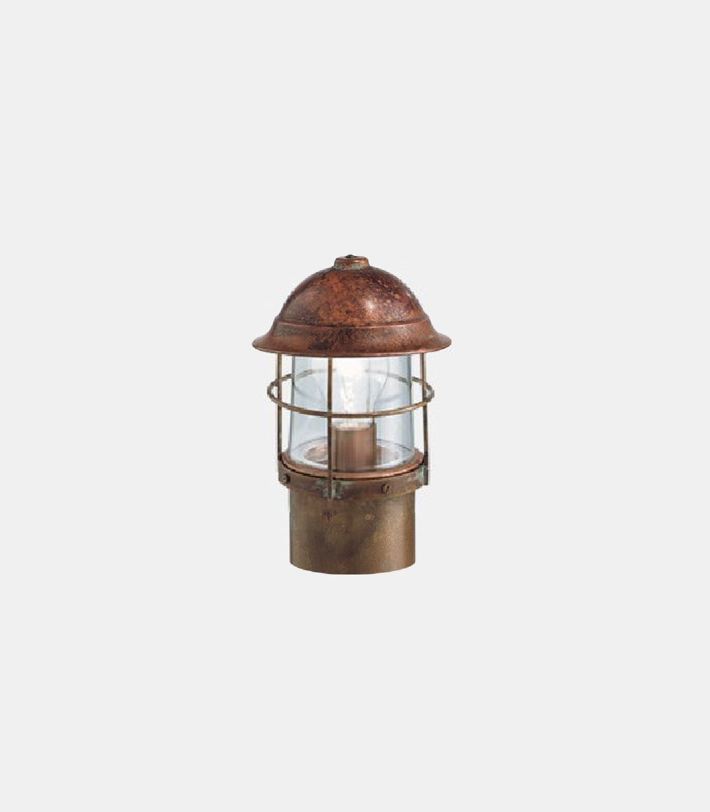 Garden 260mm Outdoor Bollard Light Transparent - IL.245.41.ORT