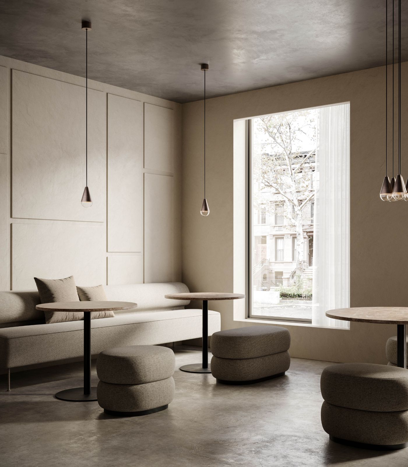 Dew Pendant Light Iron - IL.289.01.FFT