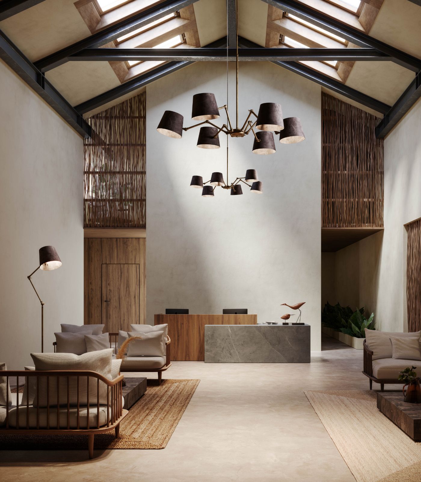 Reporter Adjustable Chandelier Pre Aged - IL.271.04.OF