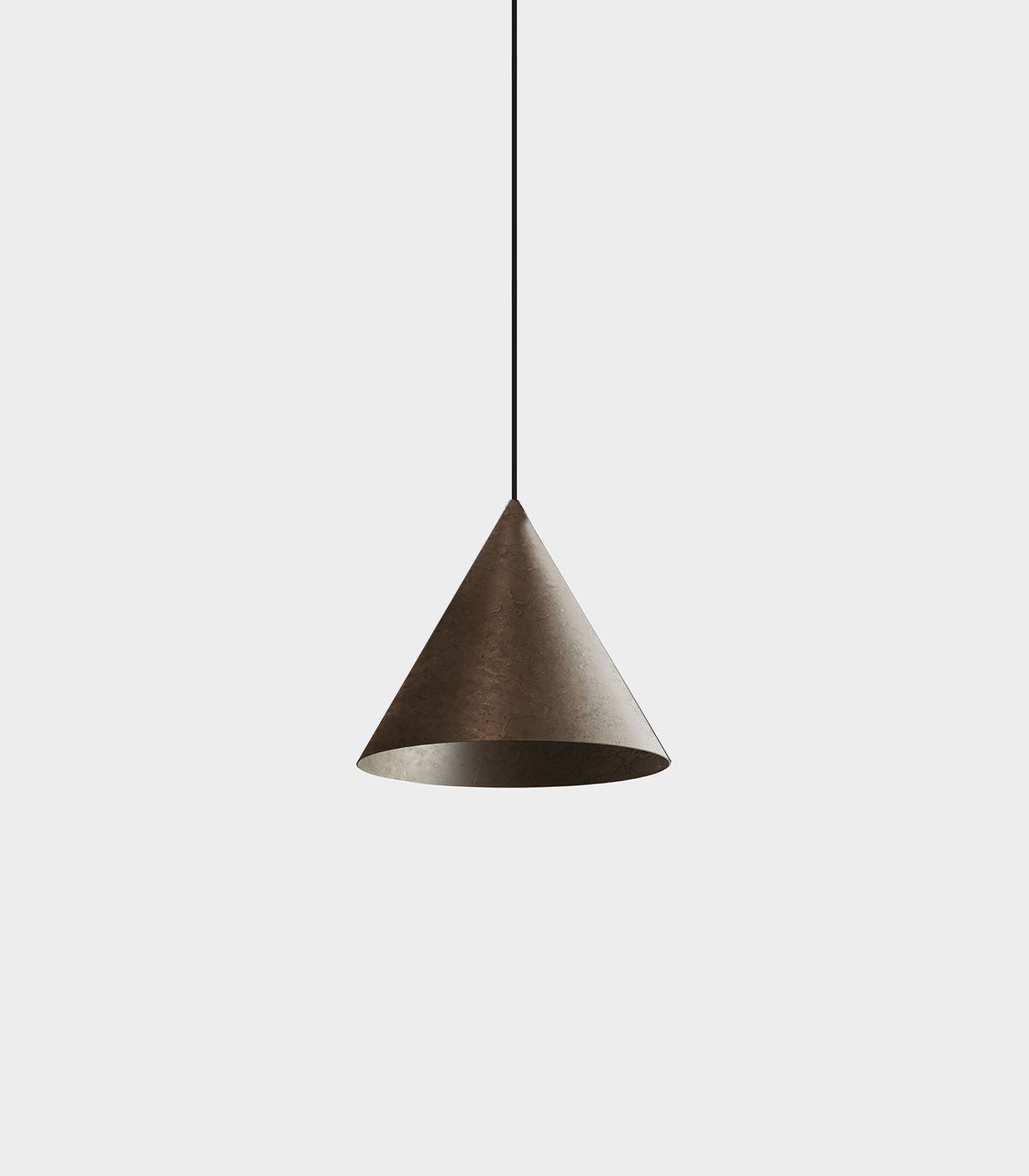 Cone Medium Pendant Light Antiqued Iron - IL.286.02.FF
