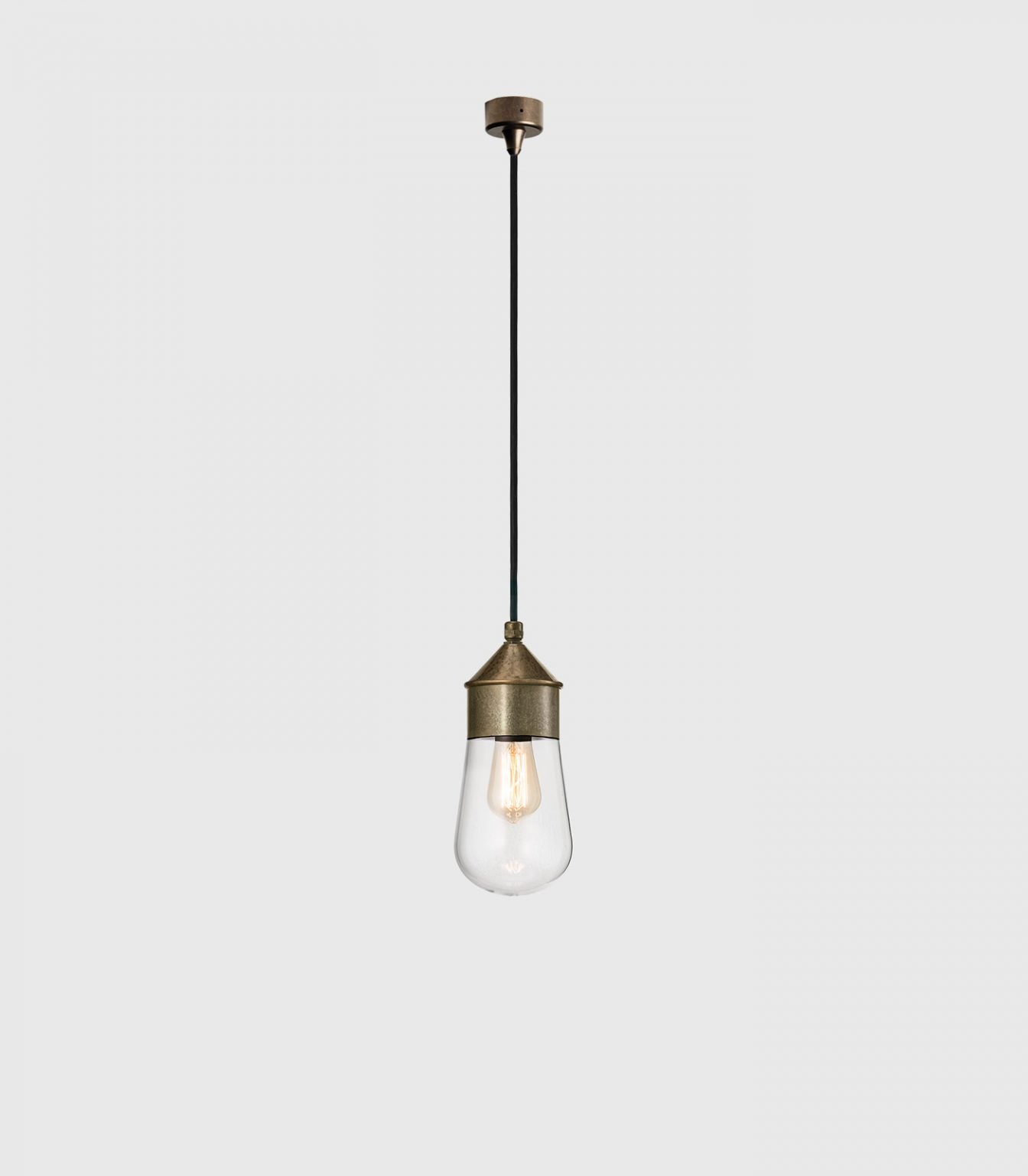 Drop Mini Pendant Light Antique Brass - IL.270.43.OOT