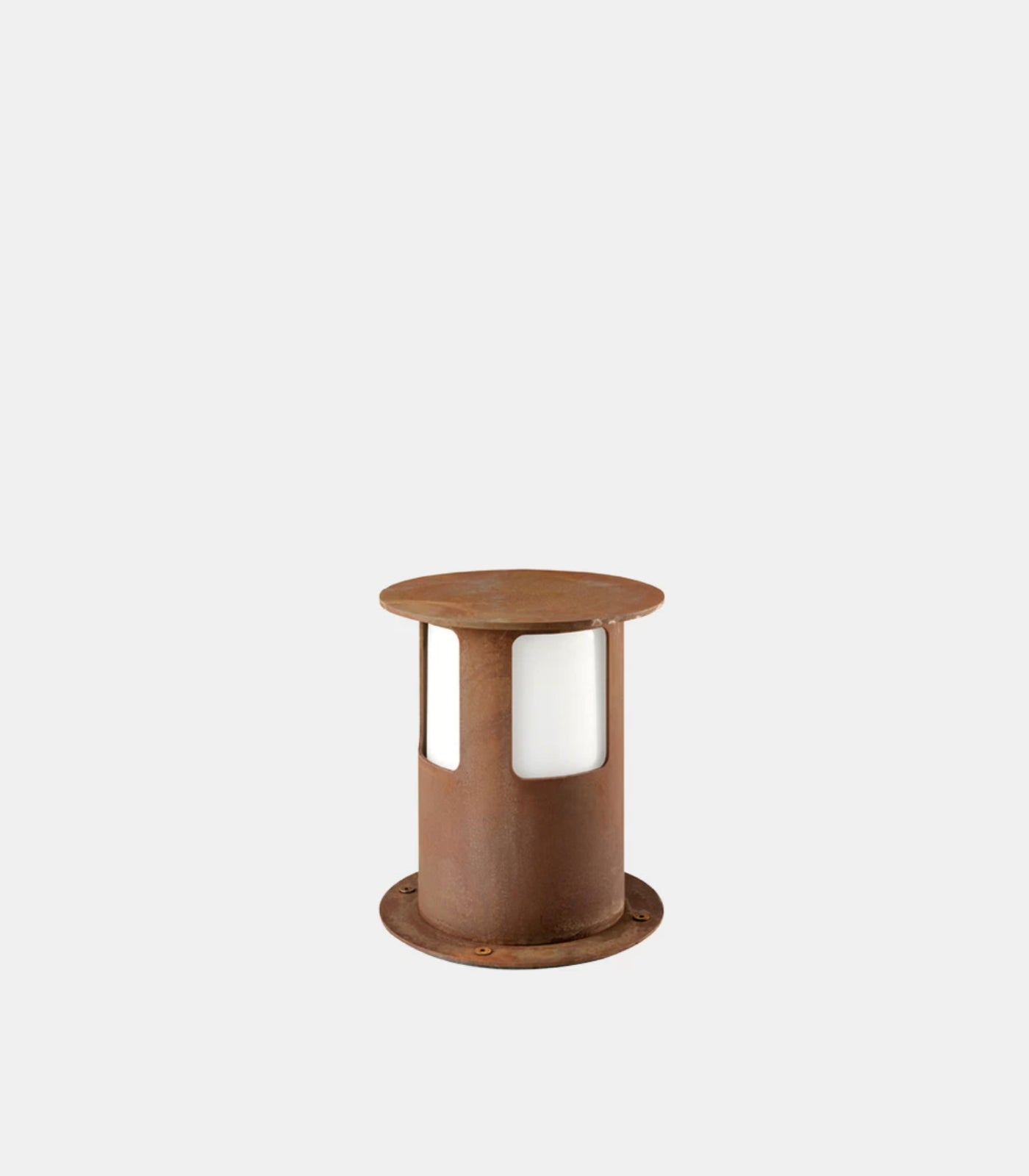 Porto Outdoor Small Bollard Light Corten - IL.258.01.FF