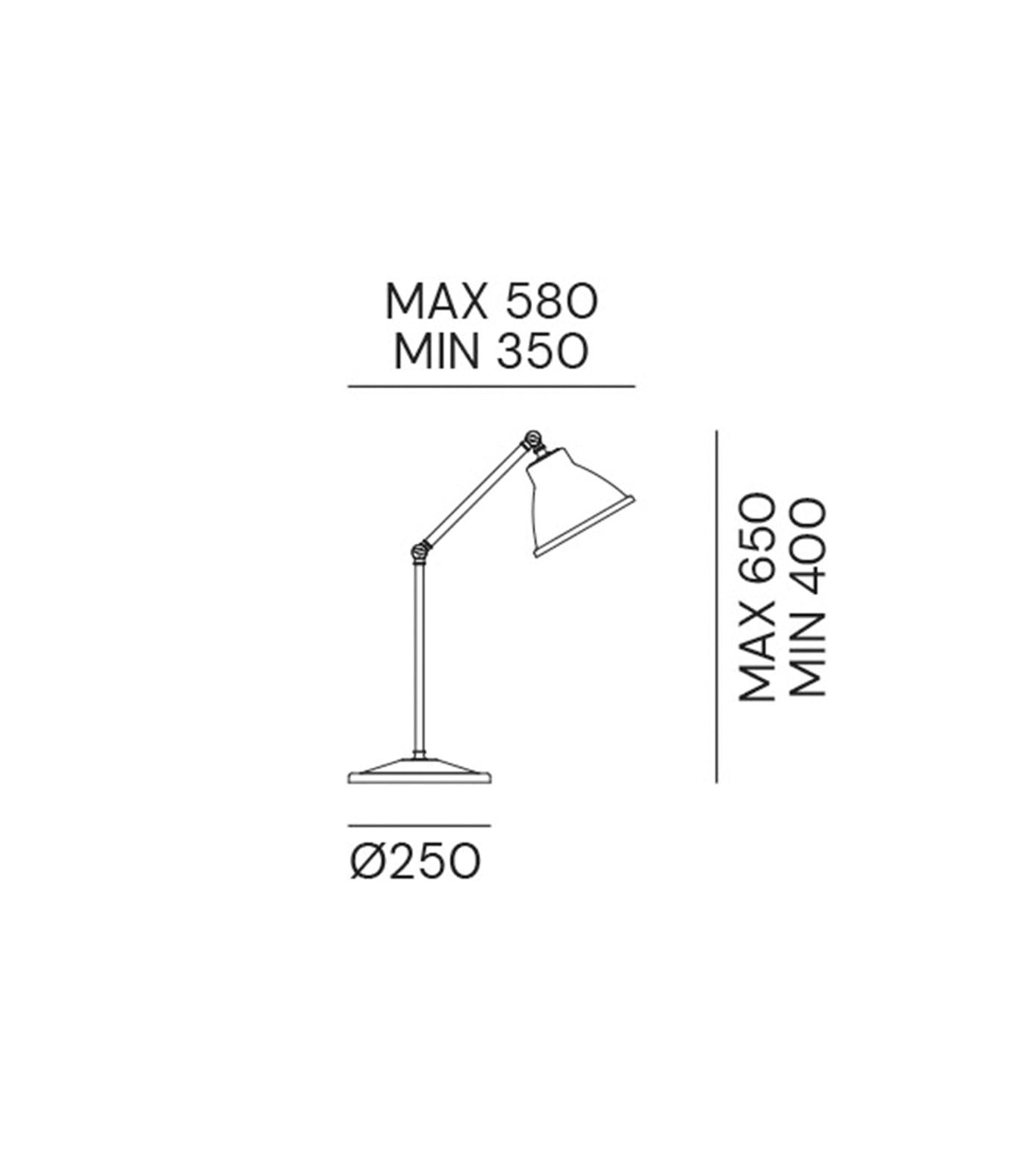 Loft Table Lamp Pre Aged - IL.269.06.OF