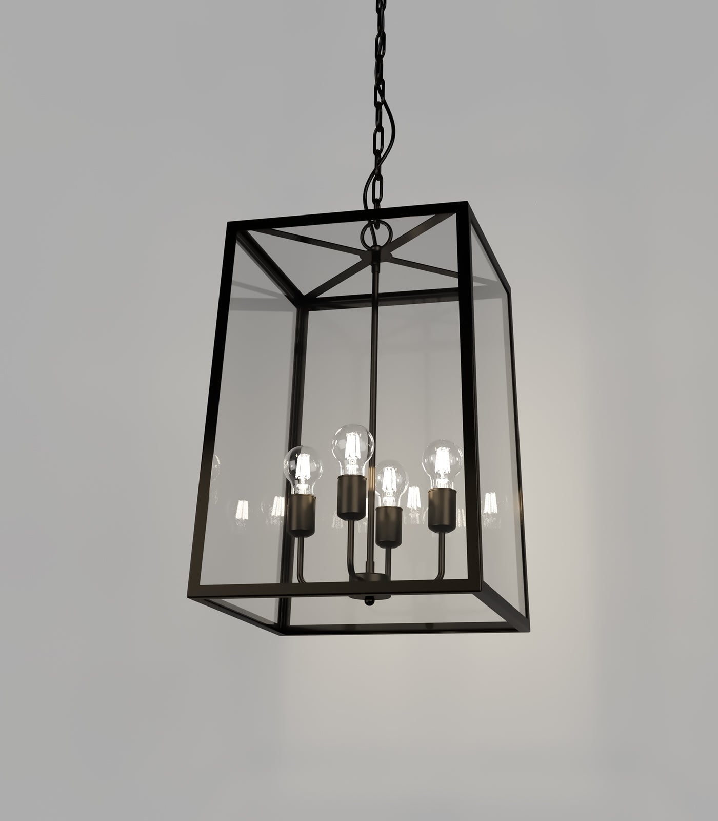 Dover Linear Pendant 4 Light Old Bronze & Clear - LR.i03.73.003.CL