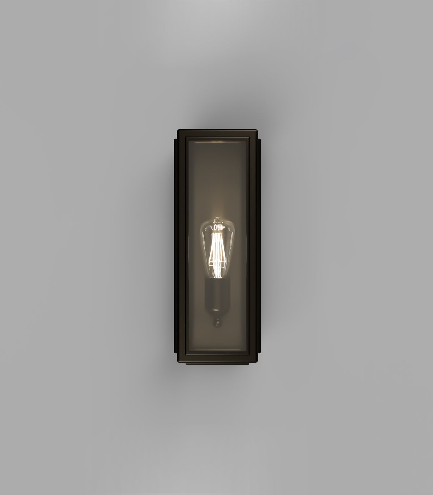 Lille 130mm Brass Wall Light Old Bronze & Clear - LR.E01.73.004.CL